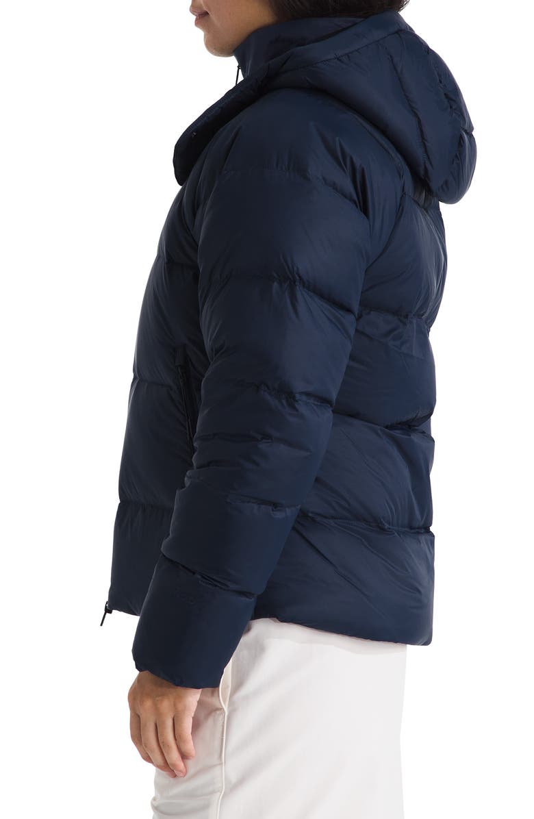 The North Face Hydrenalite City Down Hooded Parka, Alternate, color, Summit Navy