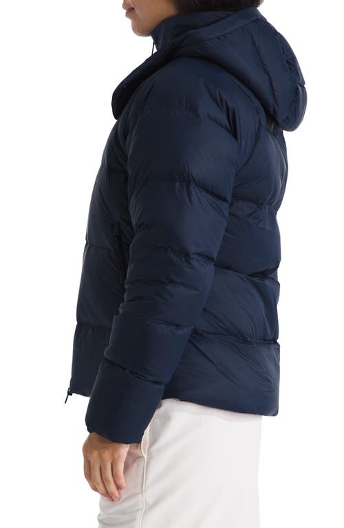The North Face Hydrenalite City Down Hooded Parka In Blue