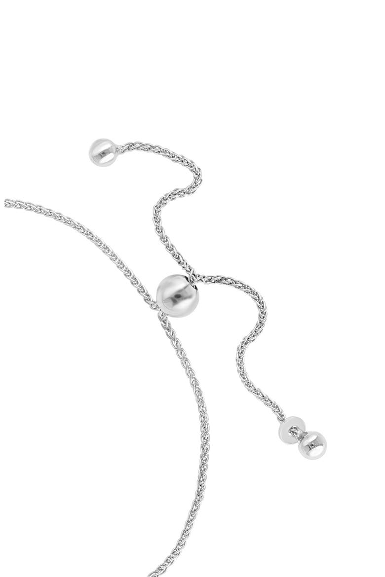 Diamond Slider Bracelet, Alternate, color, SILVER