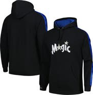 Mitchell & Ness Men's Mitchell & Ness Black Orlando Magic Hardwood Classics Nights Raglan Pullover Hoodie
