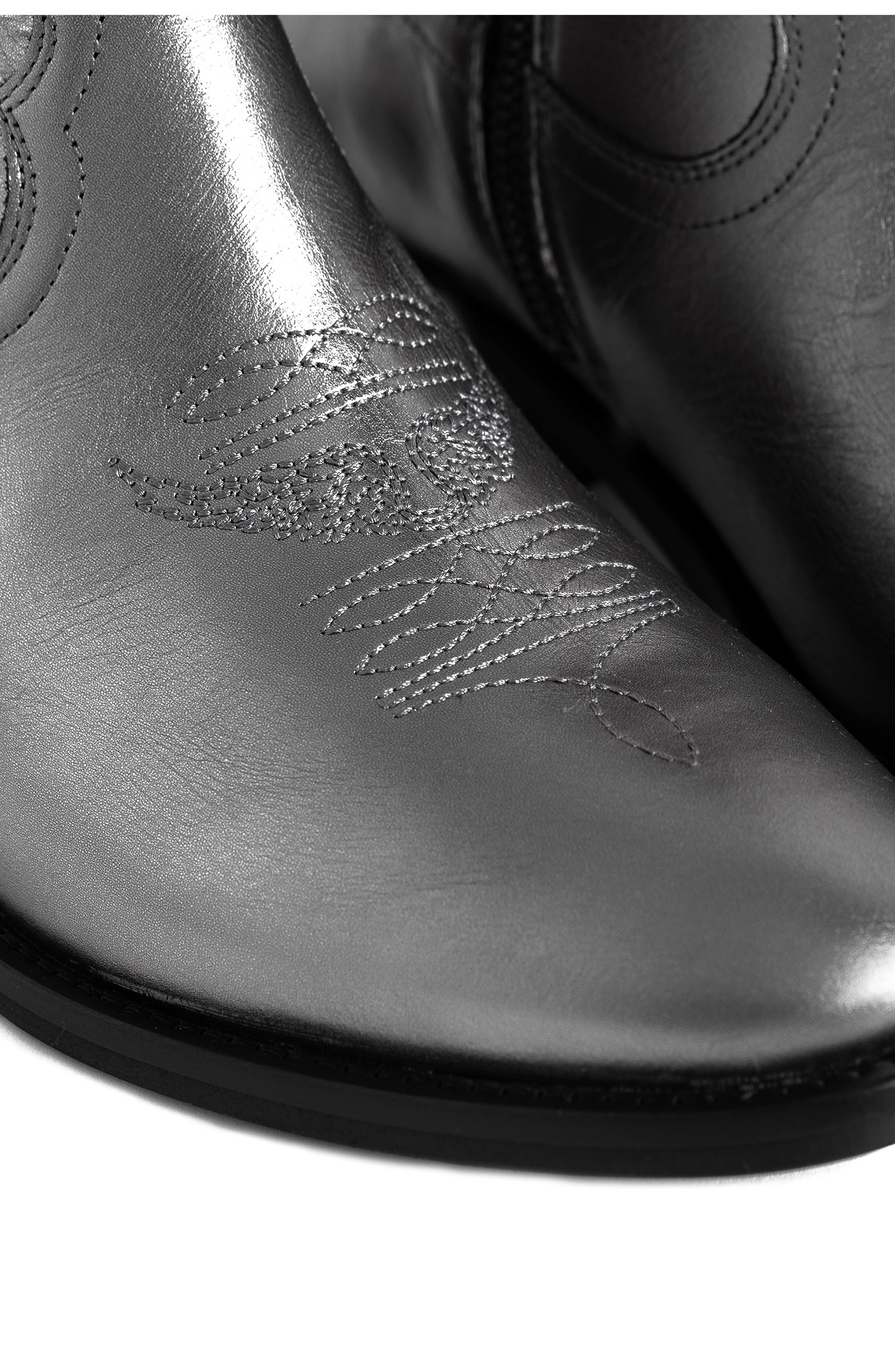 Tex Low Western Bootie, Alternate, color, GUN