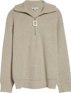 JW Anderson Stripe Half Zip Sweater