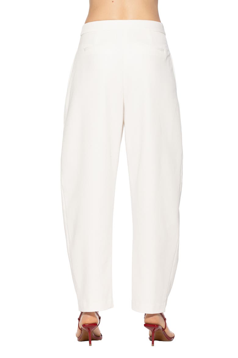 Solene Barrel Leg Pants, Alternate, color, IVORY