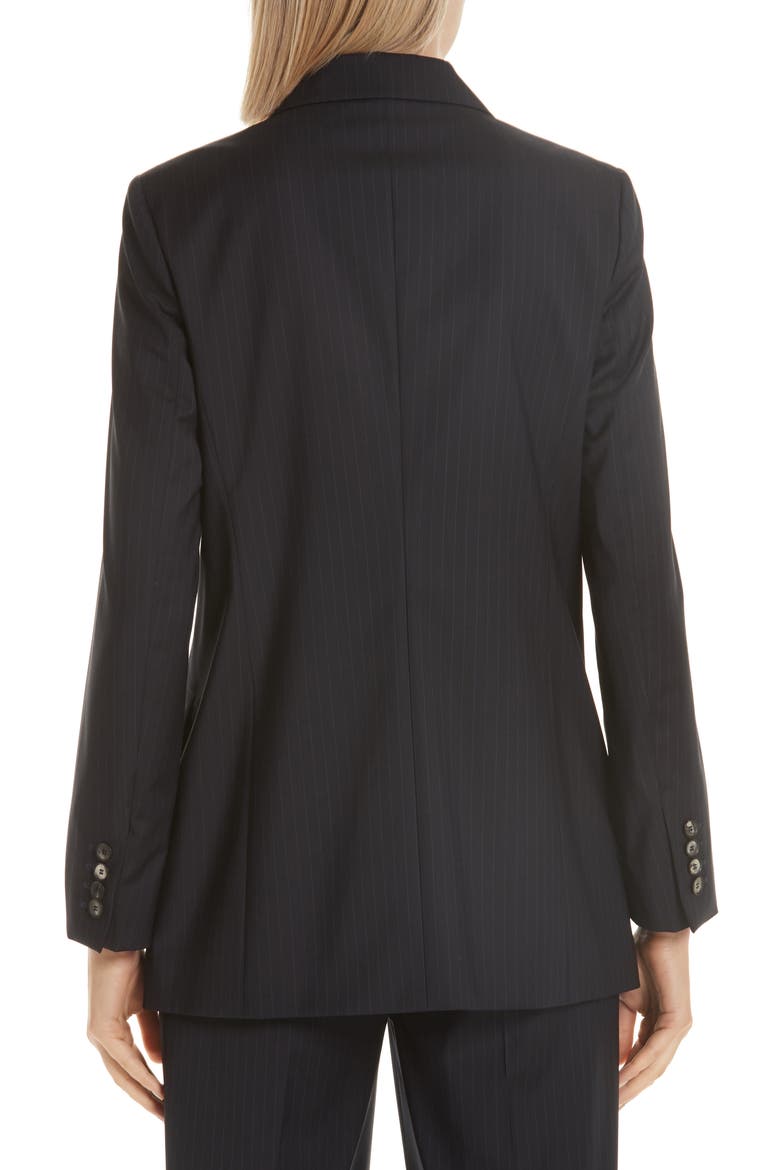 Laser Single Button Wool Jacket, Alternate, color, ULTRAMARINE