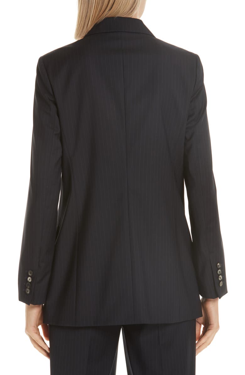Max Mara Laser Single Button Wool Jacket, Alternate, color, 