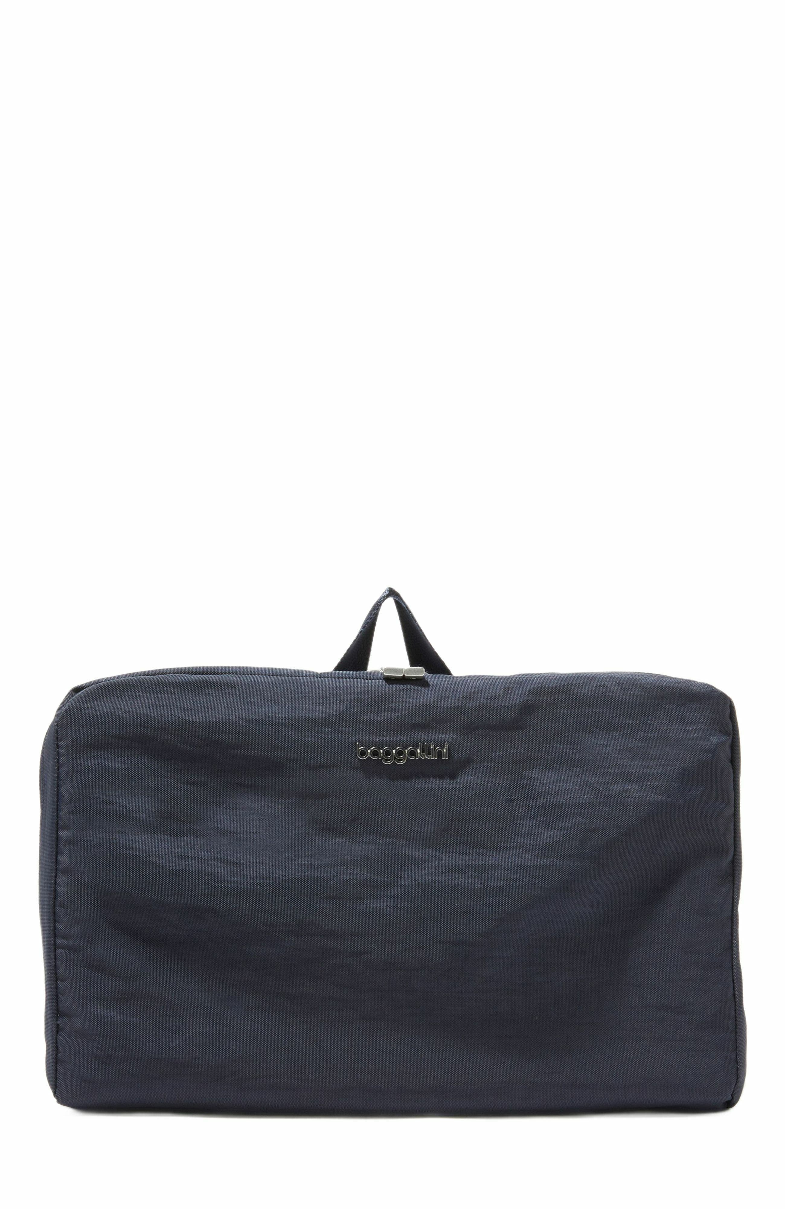 Carryall Expandable Packable Weekender Tote Bag, Alternate, color, French Navy