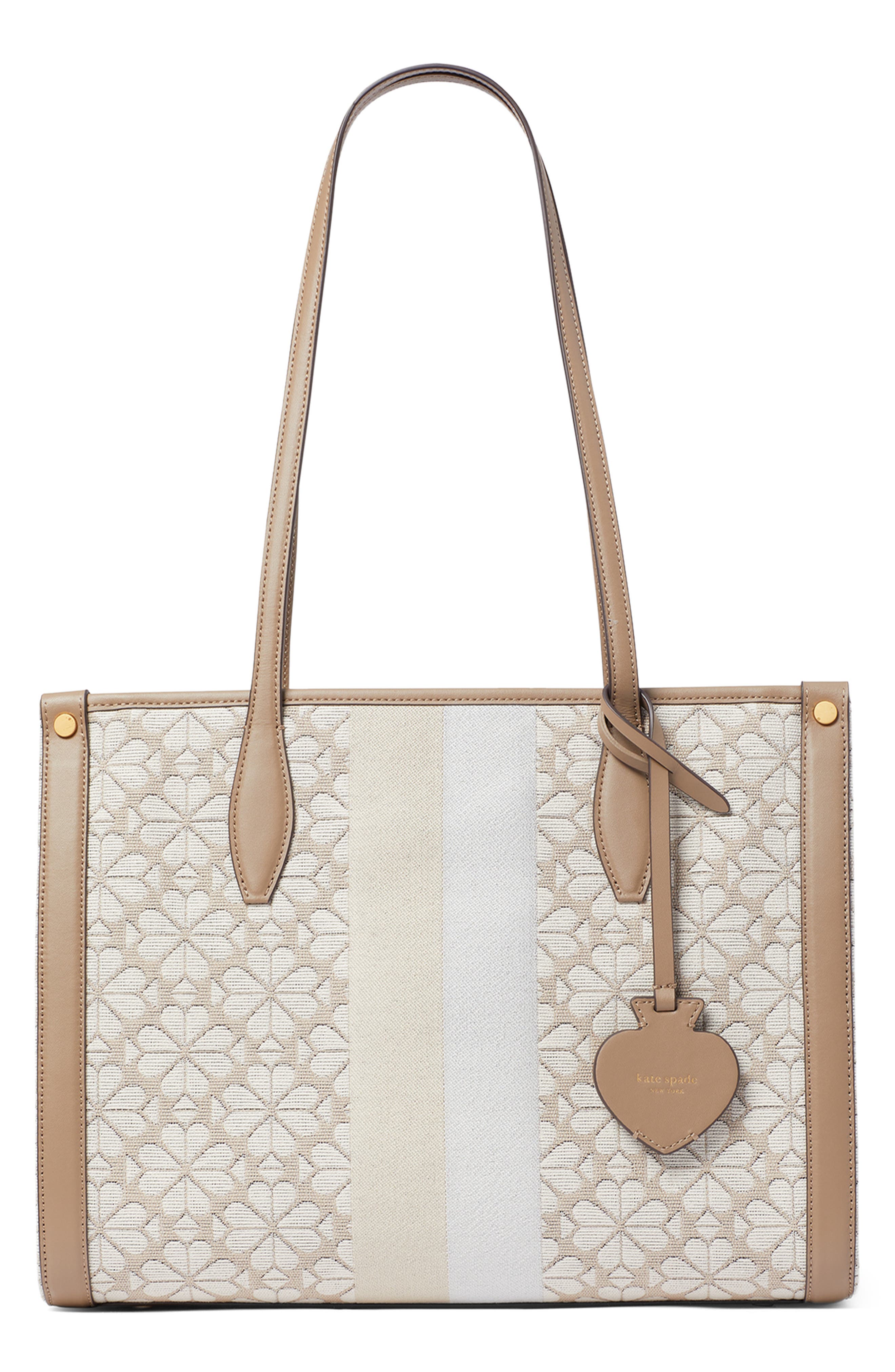 Kate Spade New York kate spade market flower jacquard tote, Main, color, 