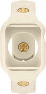 Tory Burch The T Monogram Silicone 20mm Apple Watch® Watchband, 41mm