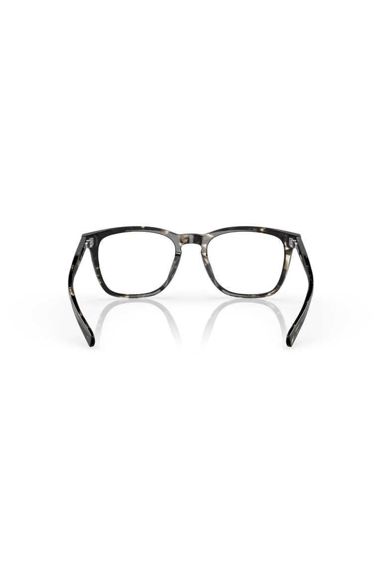 53mm Rectangle optical glasses, Alternate, color, Black