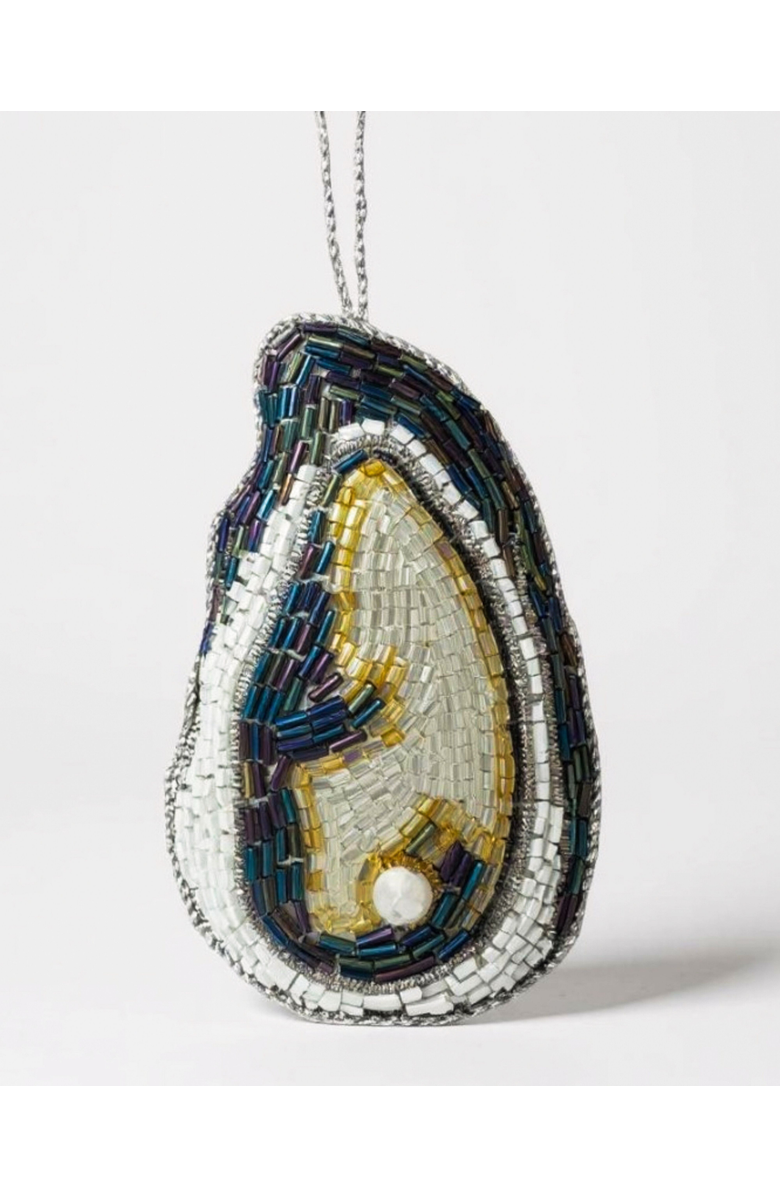 Pillowpia Oyster Ornament, Alternate, color, Oyster