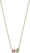 Anzie Melia Toi et Moi Pendant Necklace