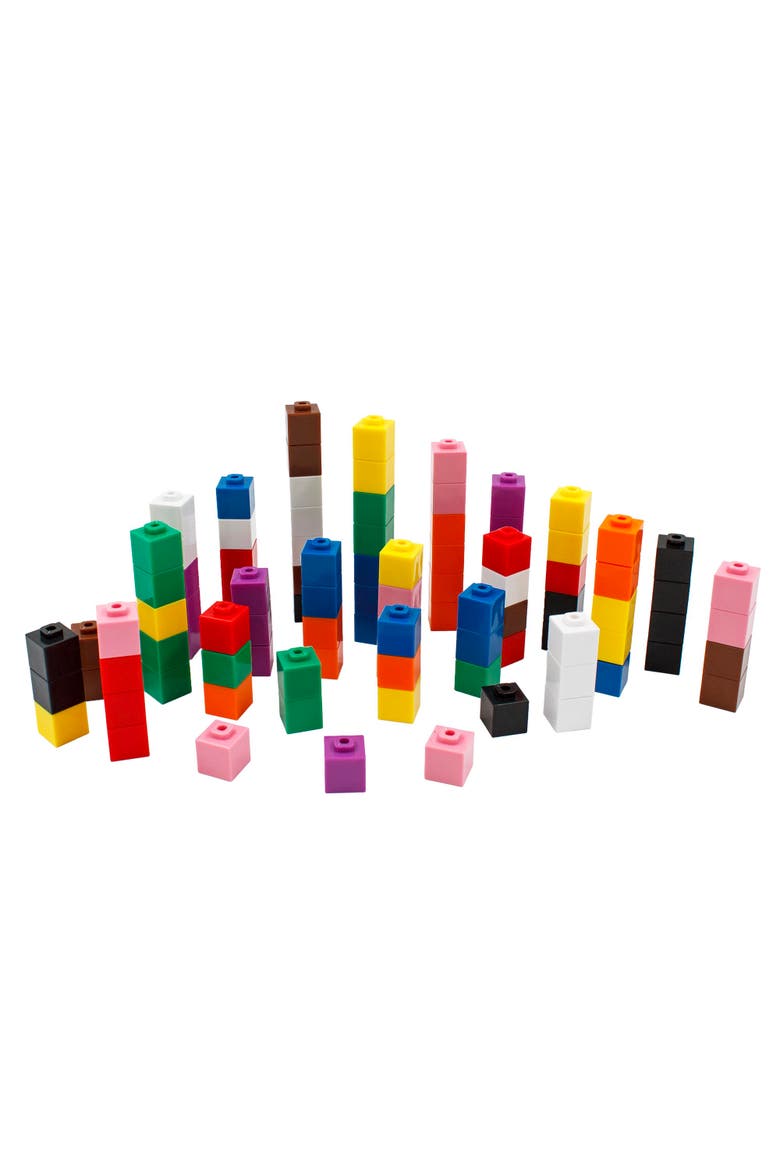 Pack Of 100 Multicolored Mathcubes, Alternate, color, Multicolored