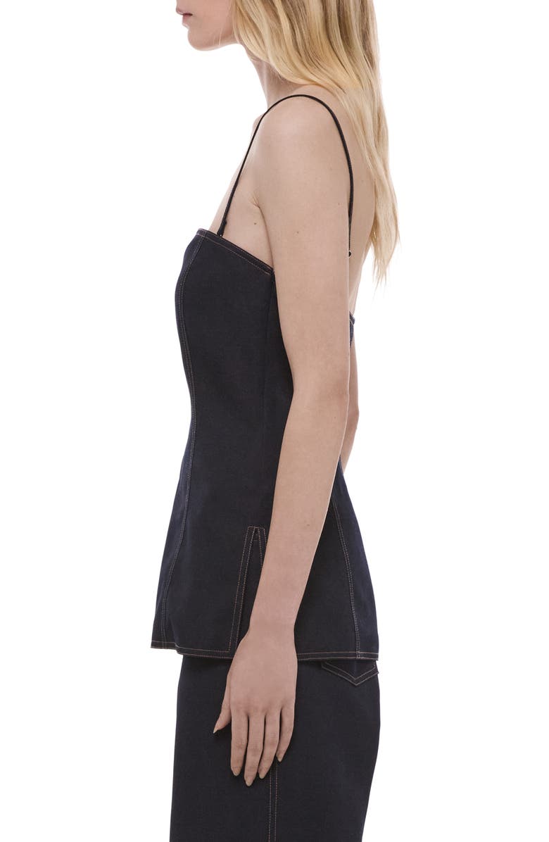 Helmut Lang Minimal Camisole, Alternate, color, Navy Melange