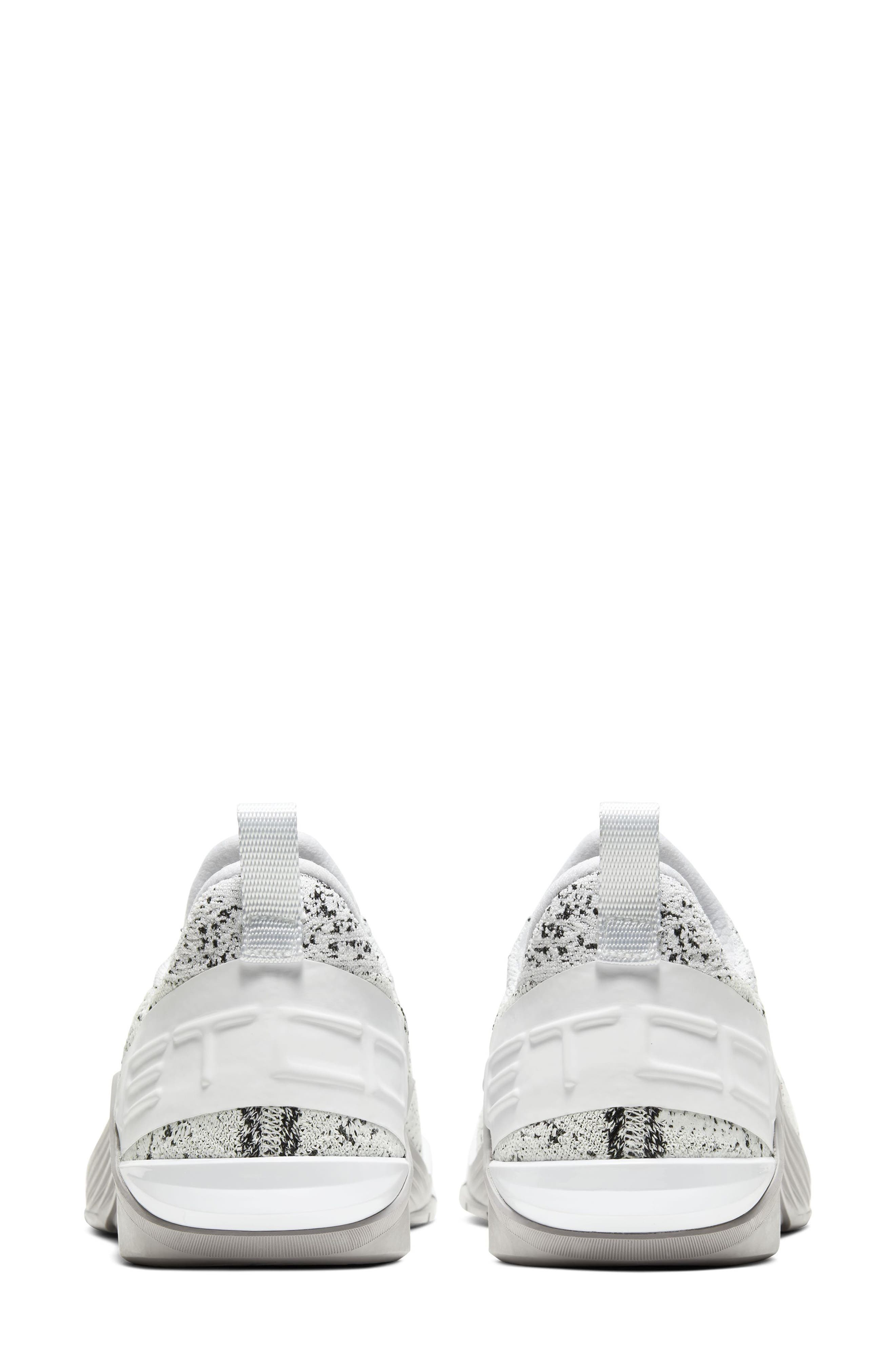 React Metcon Training Shoe, Alternate, color, WHITE/ ATMOSPHERE GREY/ BLACK