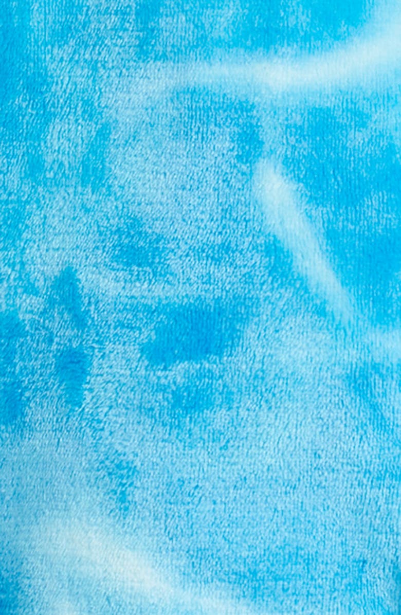 Nordstrom Kids' Shark Hooded Fleece Sleeper Romper, Alternate, color, 