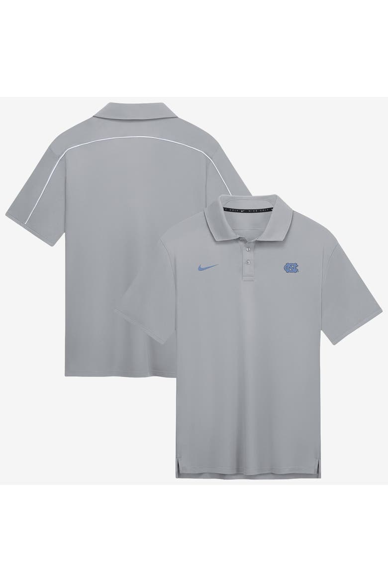 Men's Nike Gray North Carolina Tar Heels Par Dri-FIT Polo, Main, color, Gray