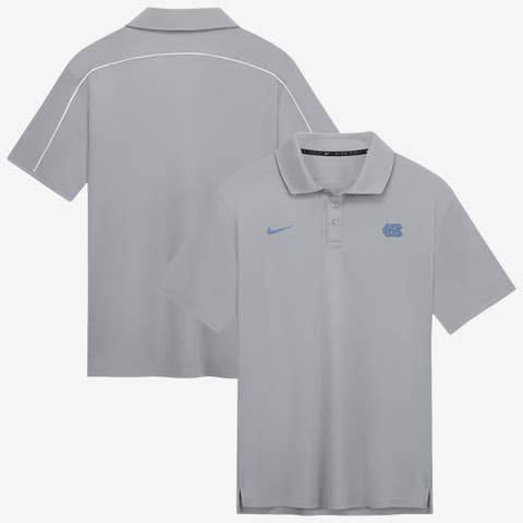 Men's Nike Gray North Carolina Tar Heels Par Dri-FIT Polo