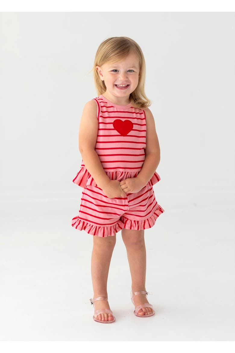 Sugar Sweet Sleeveless Two Piece Set, Alternate, color, Red