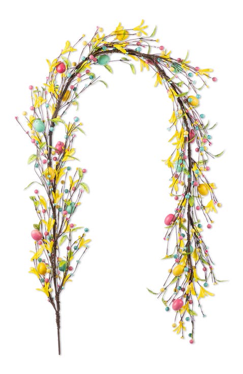 72"L Easter Egg Berries & Flower Garland