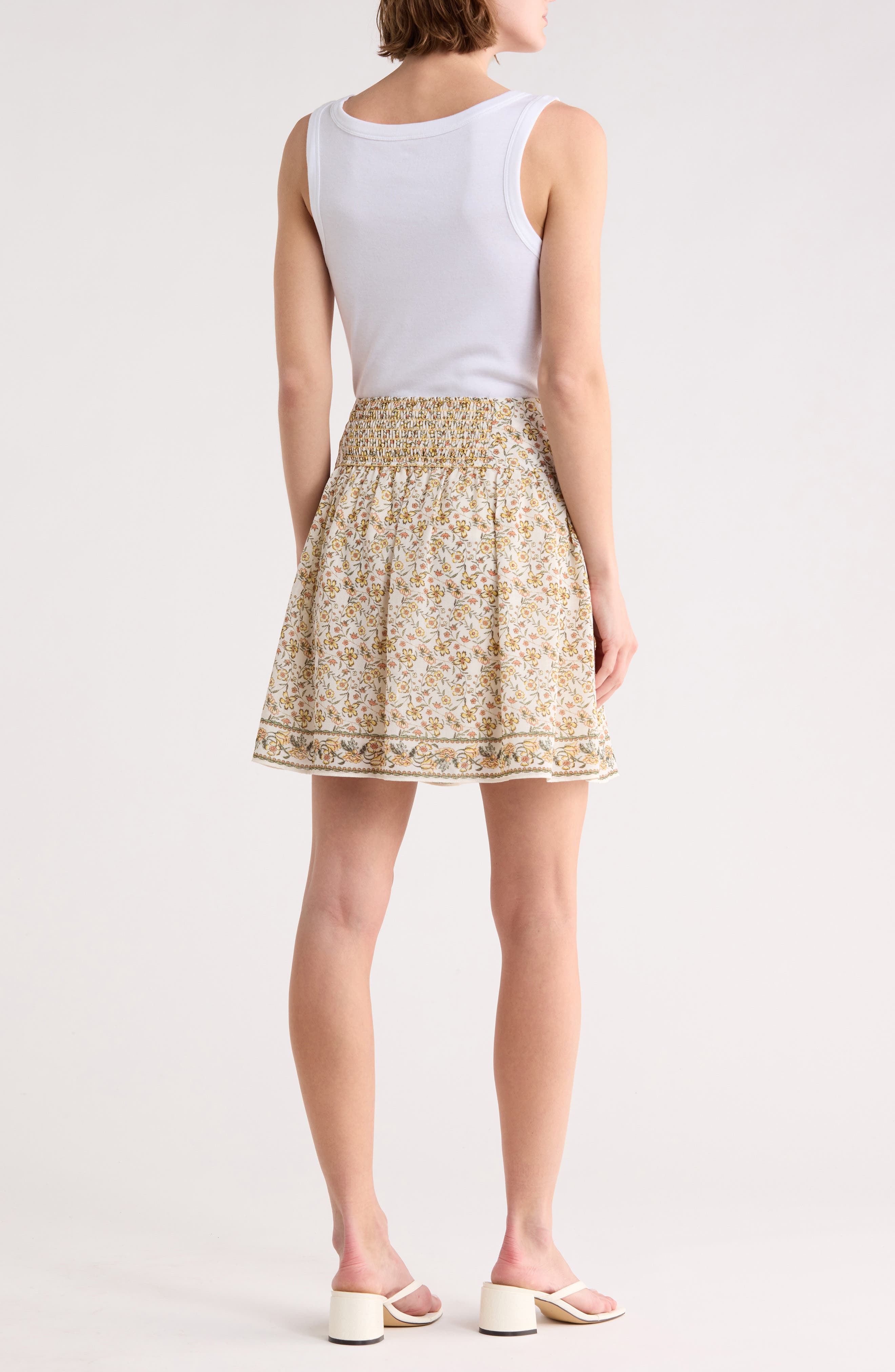 Floral Miniskirt - image 2