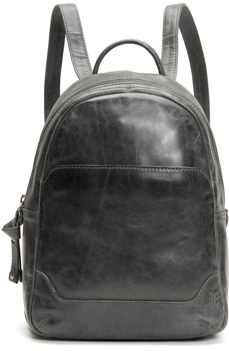 Frye Medium Melissa Calfskin Leather Backpack, Main, color,