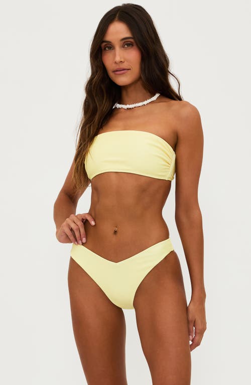 BEACH RIOT BEACH RIOT KELSEY STRAPLESS BIKINI TOP