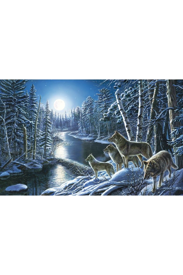 Silent Shadows 550 piece Jigsaw Puzzle for Adults, Alternate, color, Multicolor