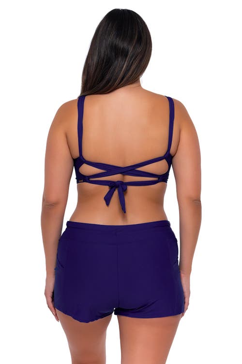 Sunsets Laguna Swim Short In Indigo