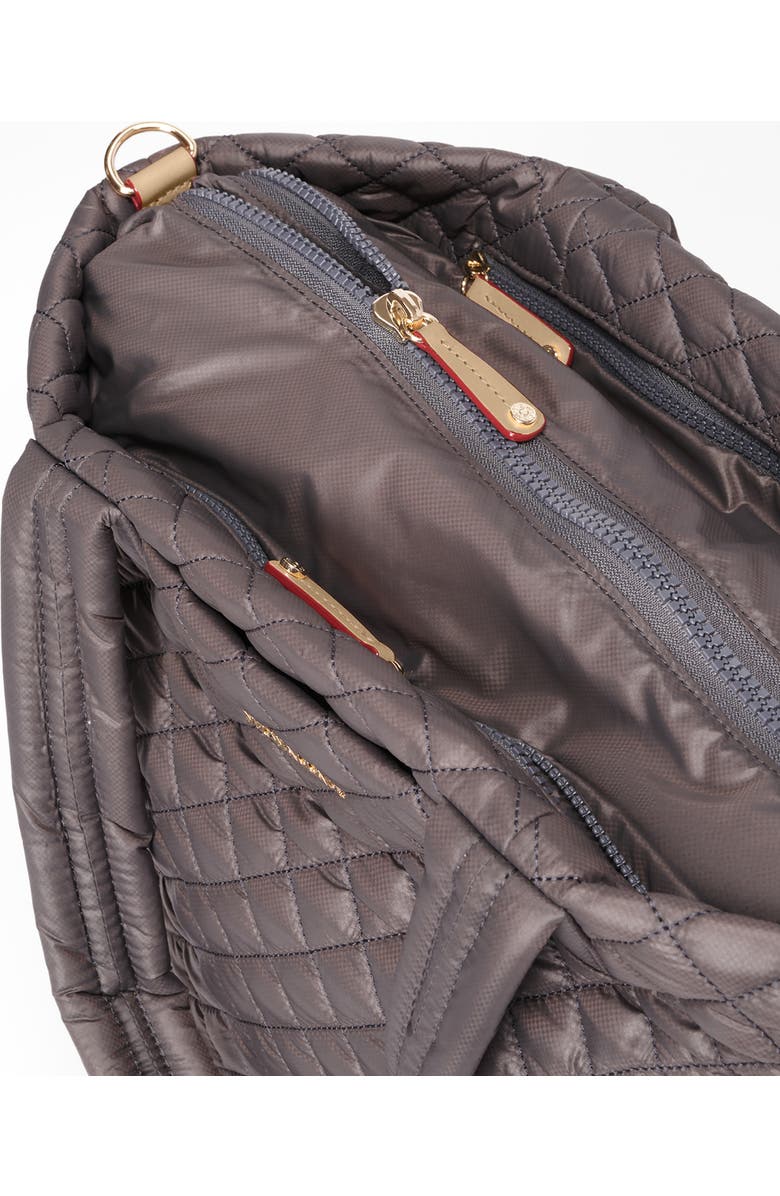 MZ Wallace Deluxe Large Metro Tote, Alternate, color, Medium Gray