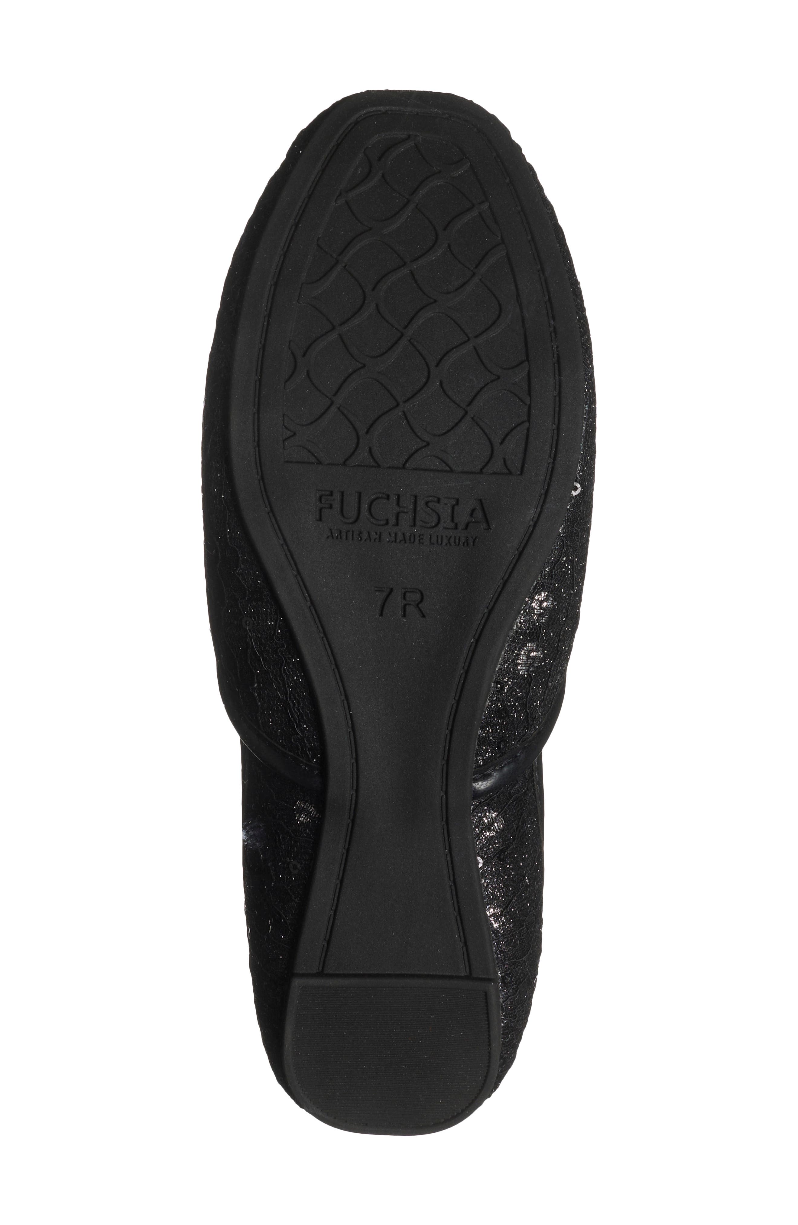 Starnight Jutti Flat, Alternate, color, BLACK
