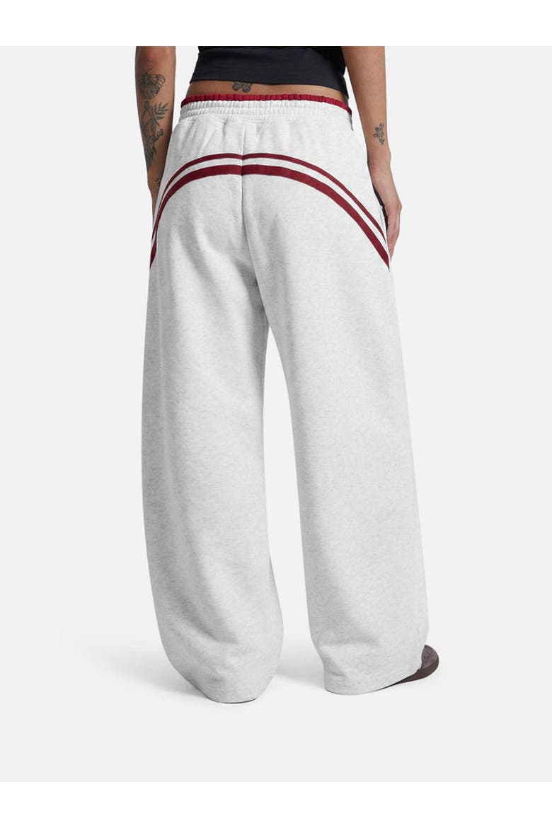 Baggy Barrel Sweatpants, Alternate, color, Grey