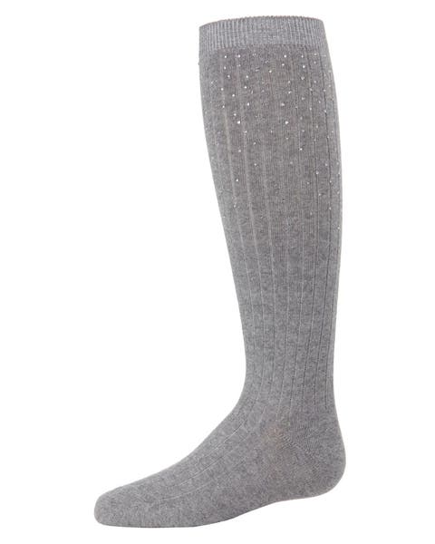 Ribbed Gemstone Knee High Socks (Toddler, Little Kid & Big Kid)