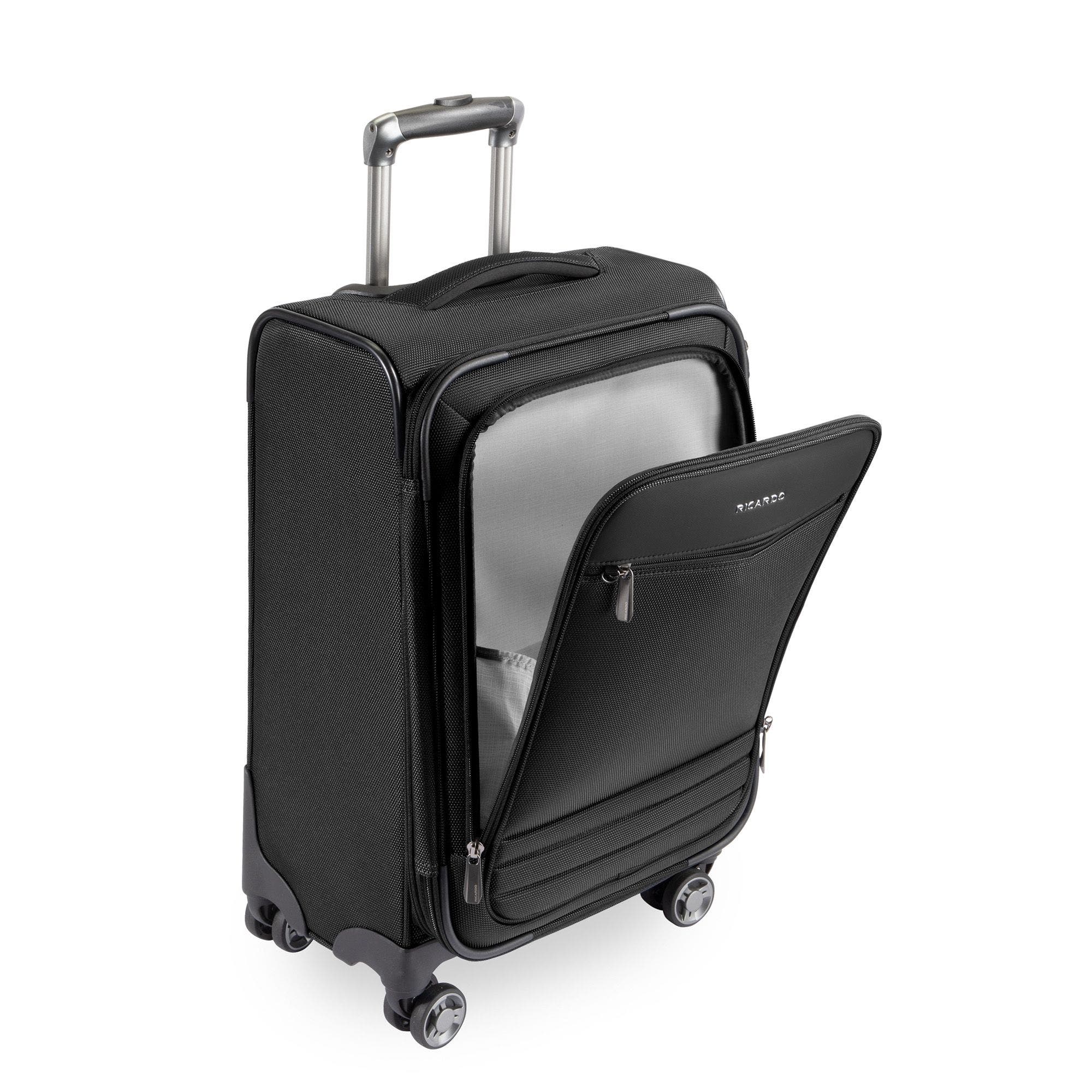 Ricardo Beverly Hills Ashbury Softside Expandable 2 Piece Set, Alternate, color, Black