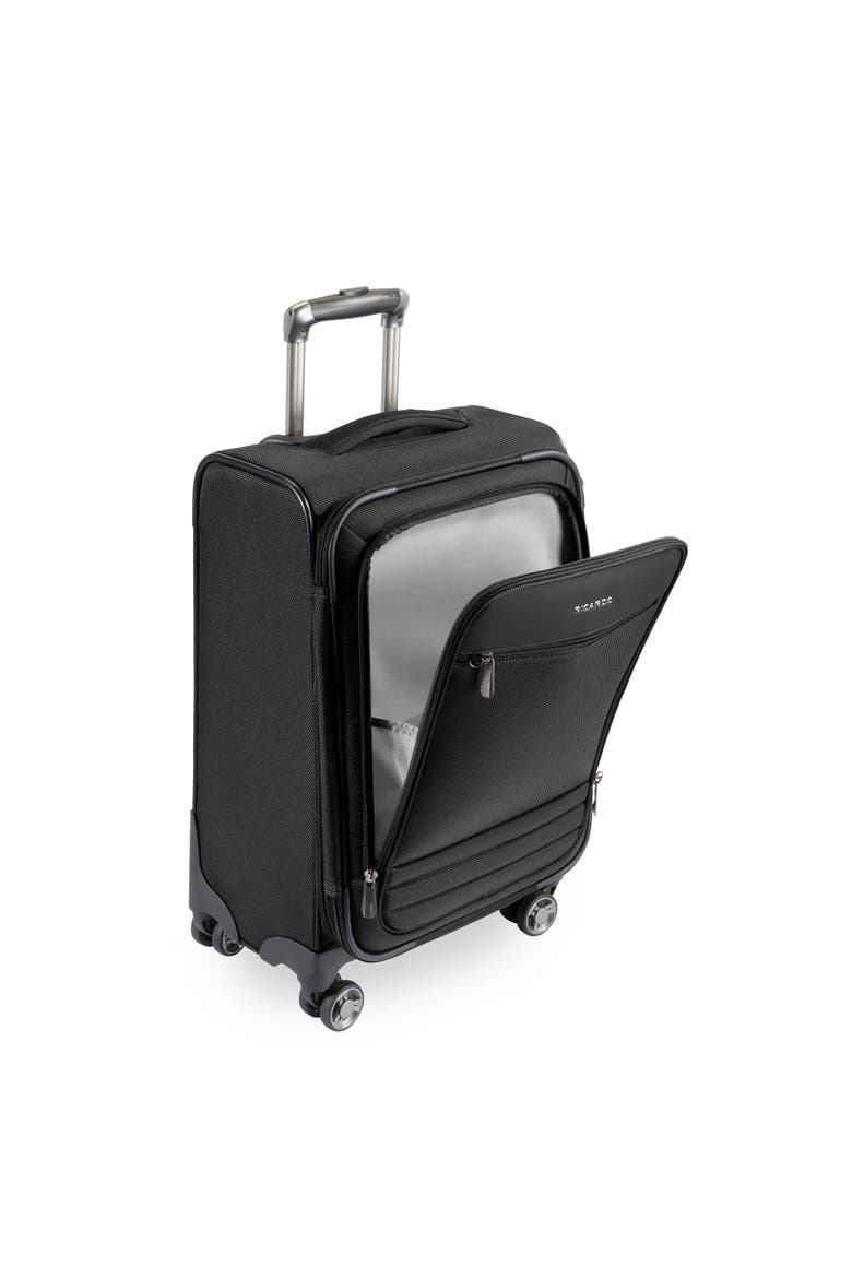 Ashbury Softside Expandable 20" Carry On, Alternate, color, Black