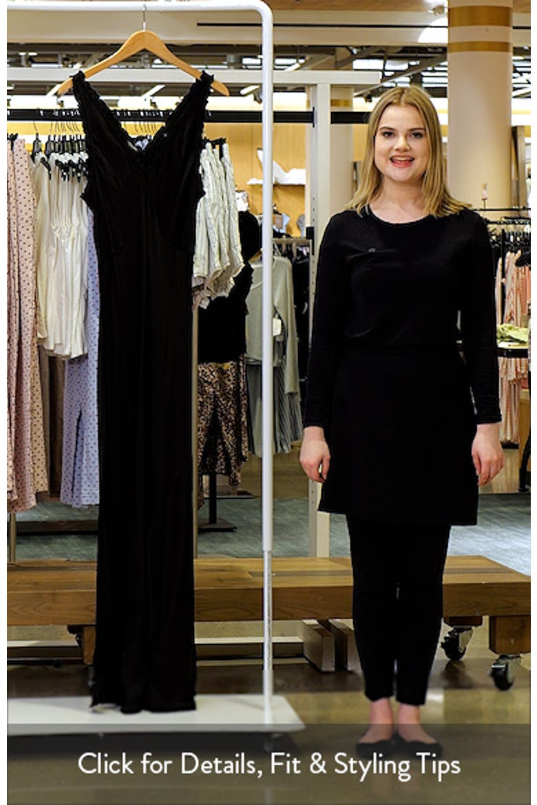 Ruffle Trim Maxi Slipdress video