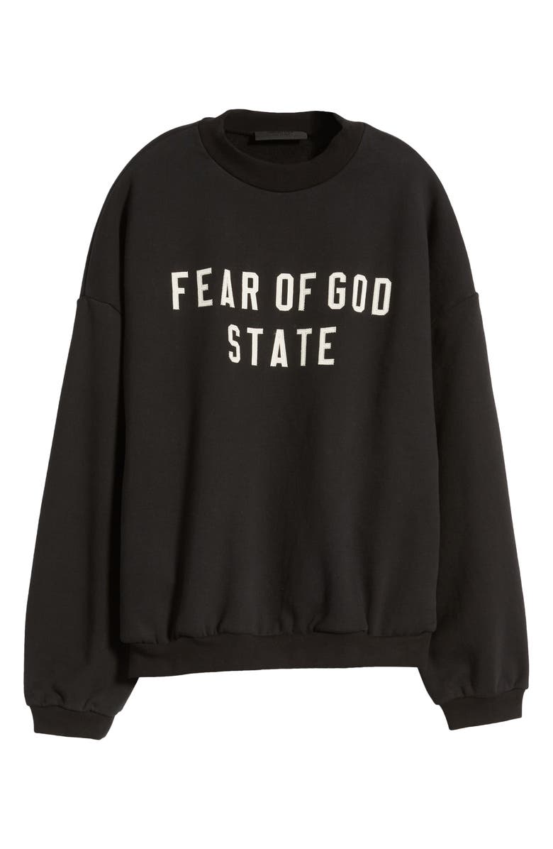 Fear of God Essentials Gender Inclusive State Logo Sweatshirt, Alternate, color, 