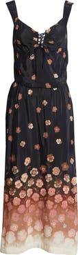 Free People Of the Season Floral Print Tank & Maxi Skirt Set