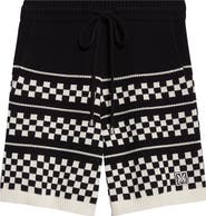 AMIRI Checkered Wool Mesh Shorts