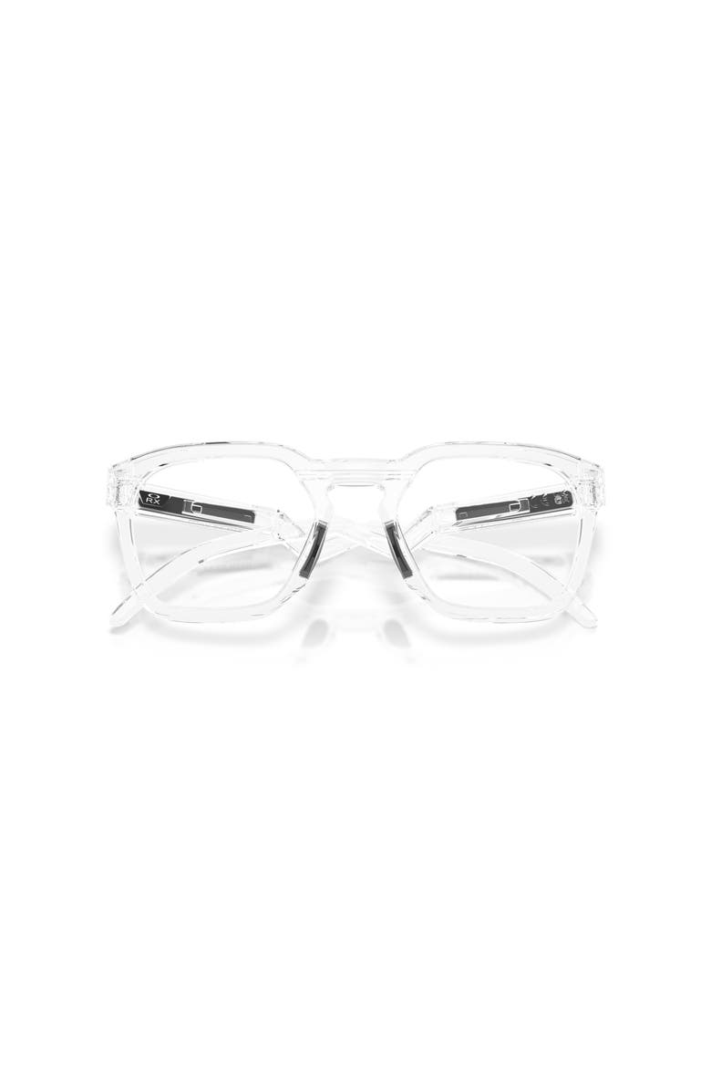 52mm Square optical glasses, Alternate, color, Transparent