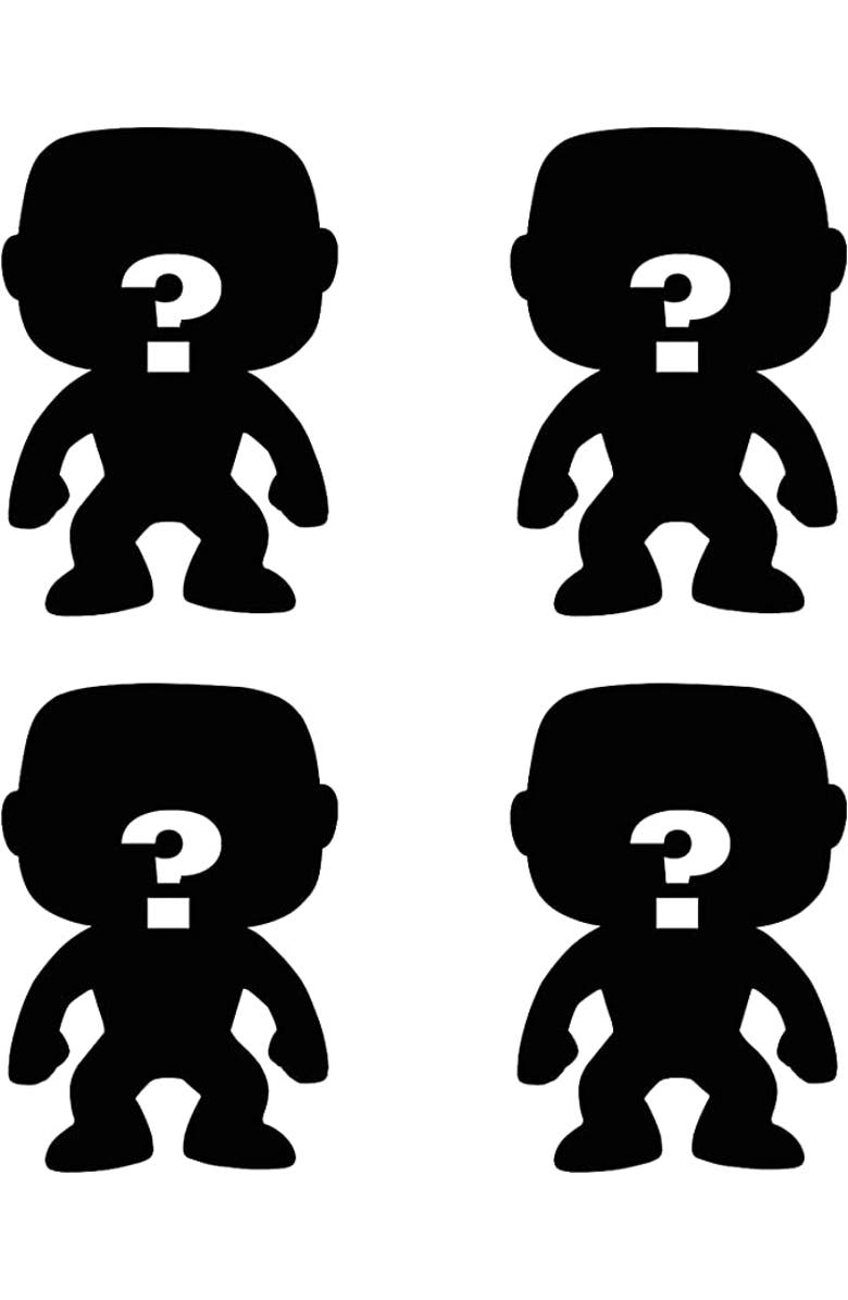 Funko Pop! Surprise Mystery Bundle 4 Individually Packaged Figures, Alternate, color, Multicolored