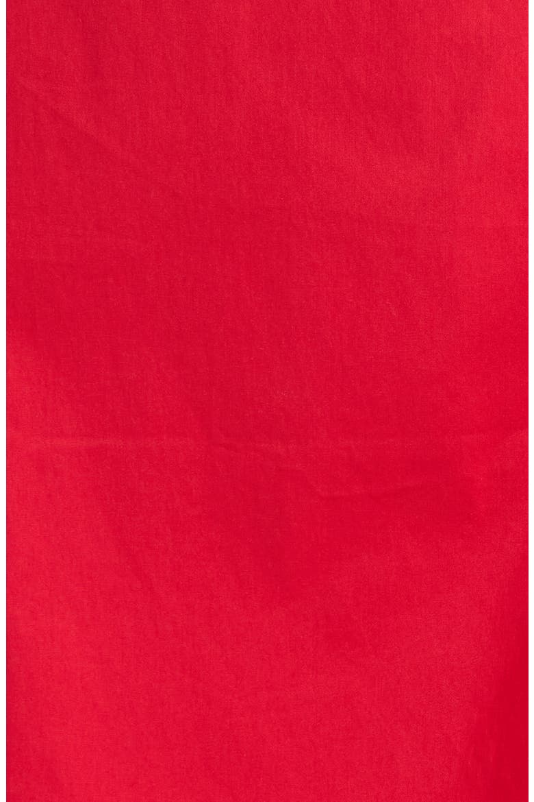 Glow Ruffle Midi Dress, Alternate, color, RED