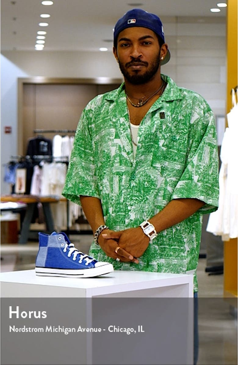 Kids' Chuck Taylor<sup>®</sup> All Star<sup>®</sup> Colorblock High Top Sneaker, sales video thumbnail