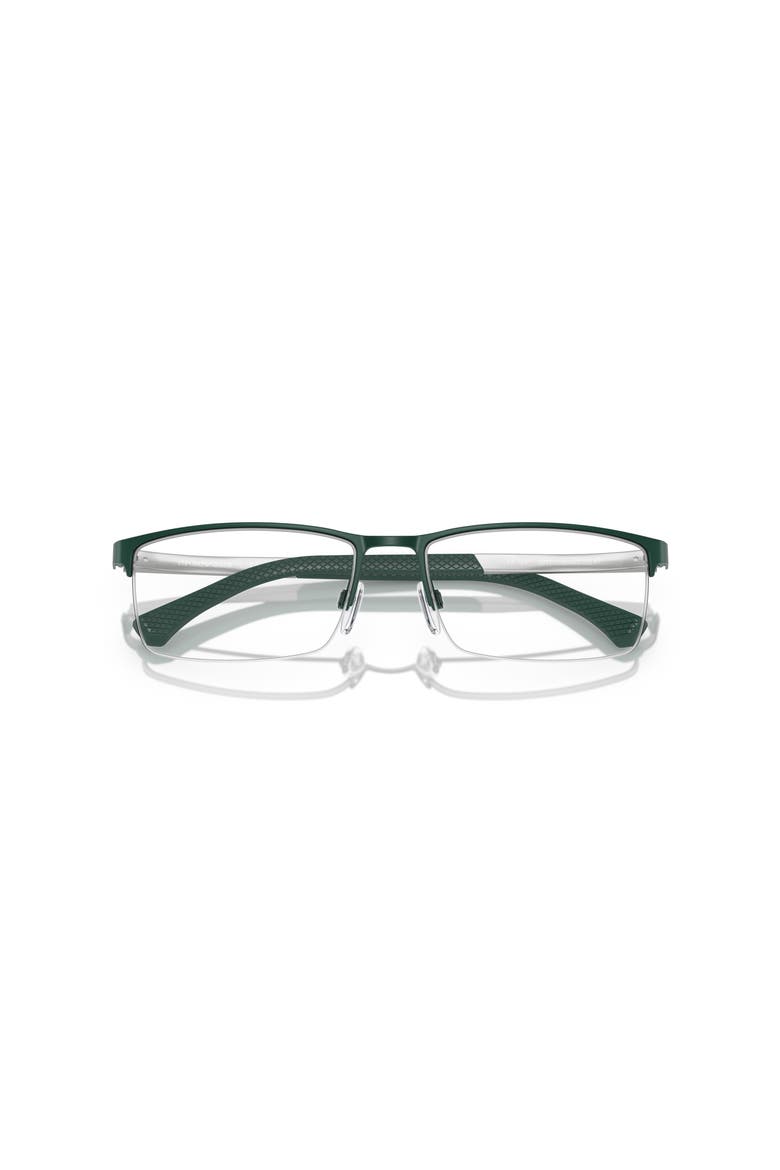 55mm Rectangle optical glasses, Alternate, color, Green
