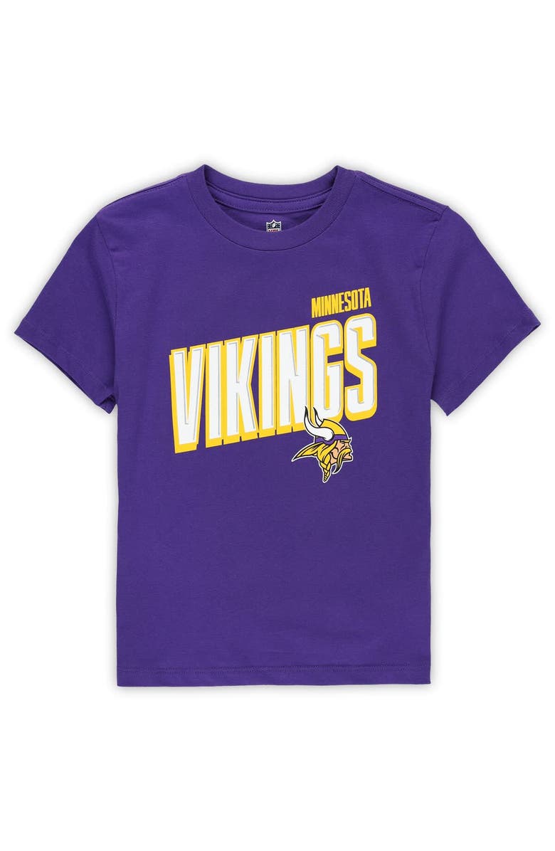 Outerstuff Preschool Outerstuff Minnesota Vikings The Mix Combo T-Shirt Set, Alternate, color, Purple