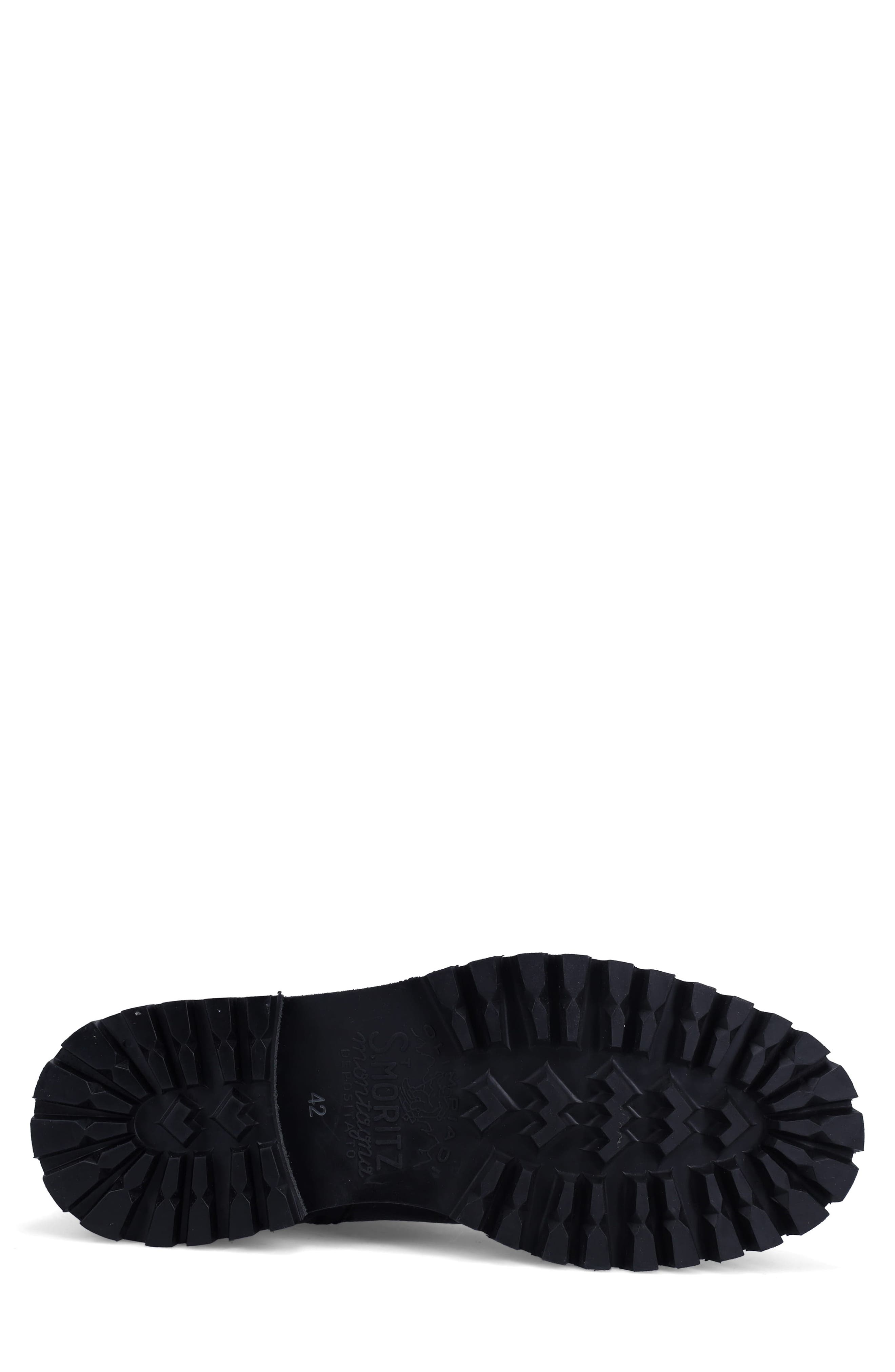 Ron White Patrick Genuine Shearling Lined Combat Boot, Alternate, color, 