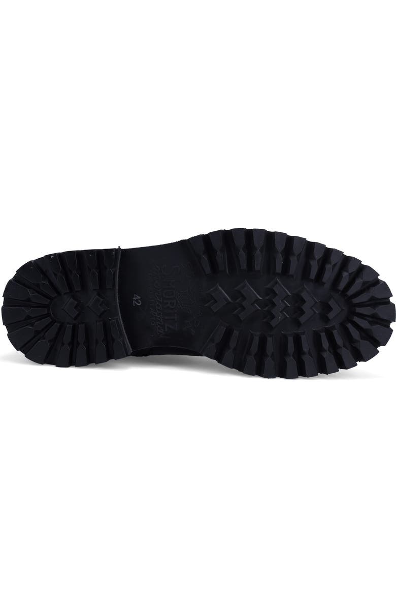 Ron White Patrick Genuine Shearling Lined Combat Boot, Alternate, color,