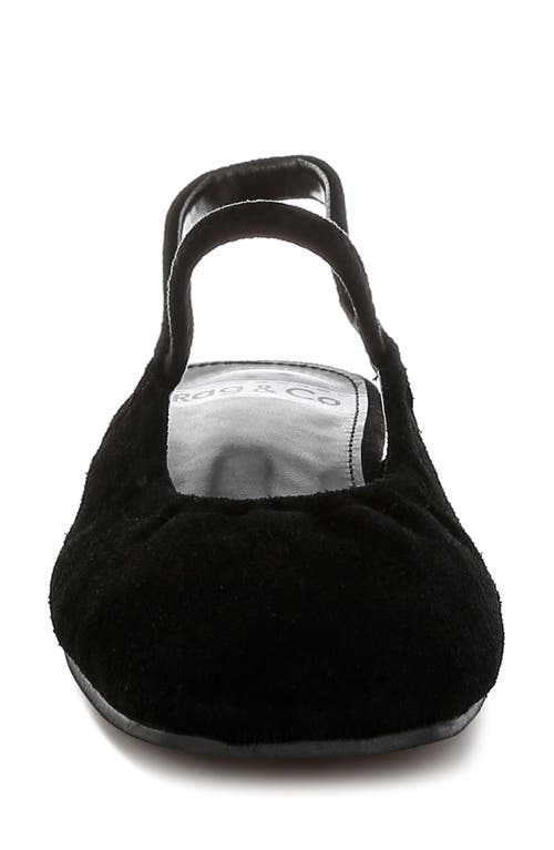 Rag & Co Bouunzi Slingback Pump In Black