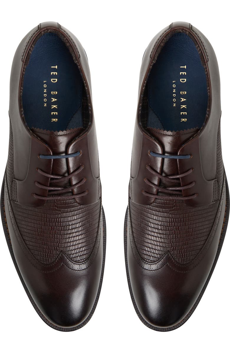 Ted Baker London Hackney Derby, Alternate, color, Dark Brown