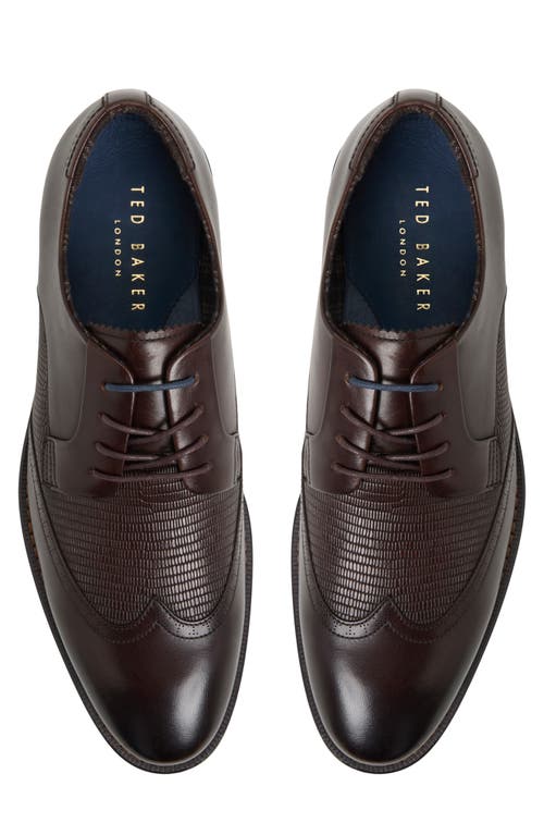 Ted Baker London Hackney Derby In Brown