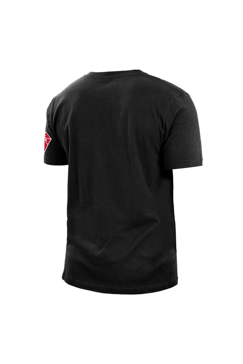 Men's New Era Black Charlotte Hornets 2021/22 City Edition Brushed Jersey T-Shirt, Alternate, color, Black